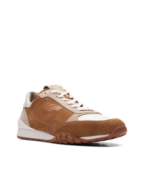 Clarks - Craft Lo Lace Dark Tan Combi Suede Clarks - Craft Lo Lace Dark Tan Combi Suede